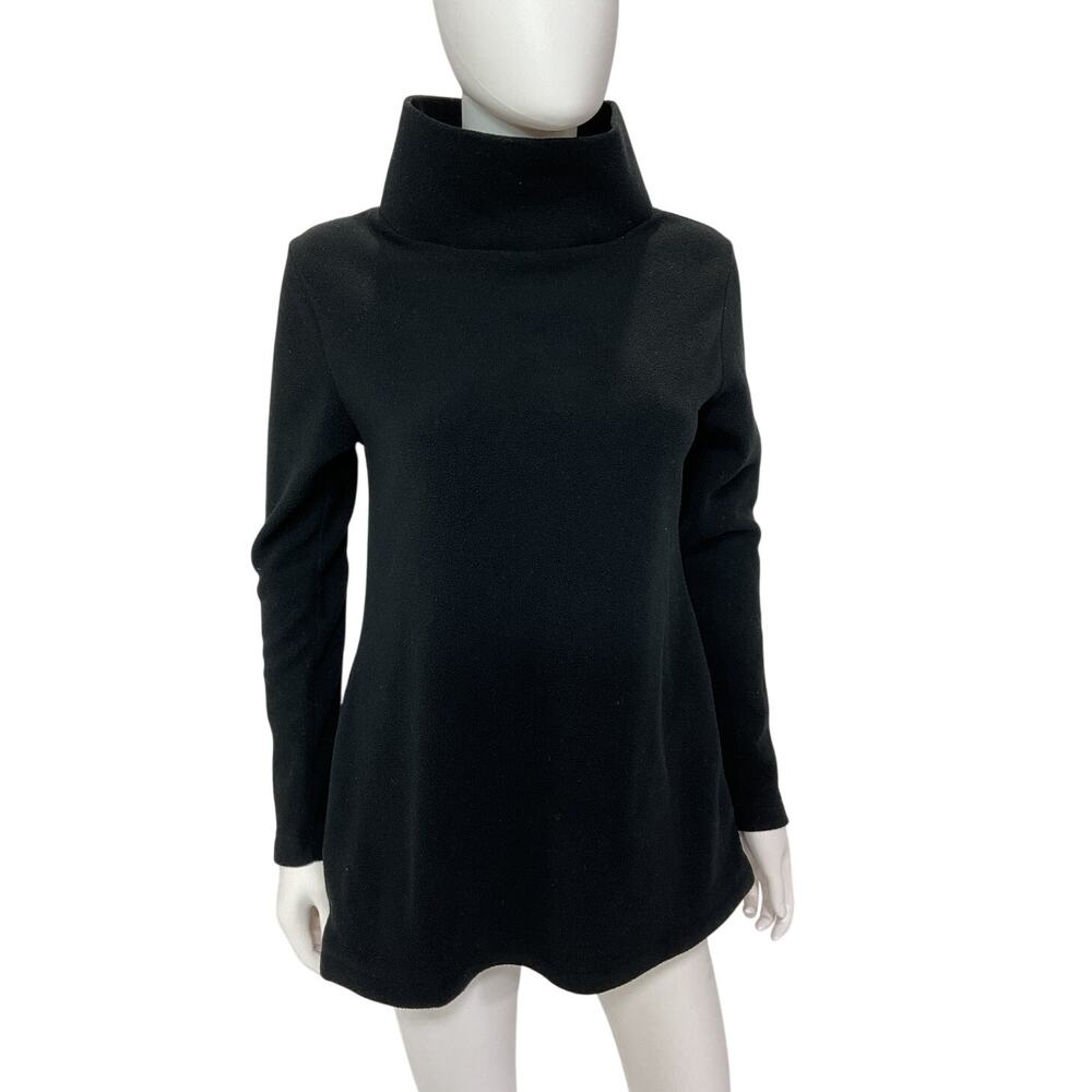 Tuckernuck Cozy Black Cobble Hill Turtleneck Tunic Size S - Picture 2 of 5